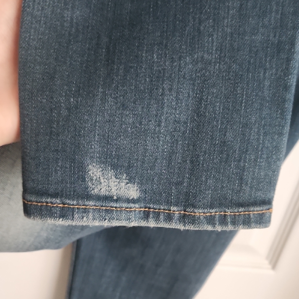 Hudson Collin Distressed Skinny Jeans - Picture 6 of 11